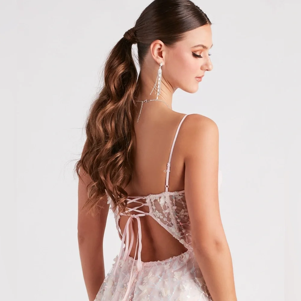 Windsor Iridescent Butterfly Dress - Picture 3 of 7